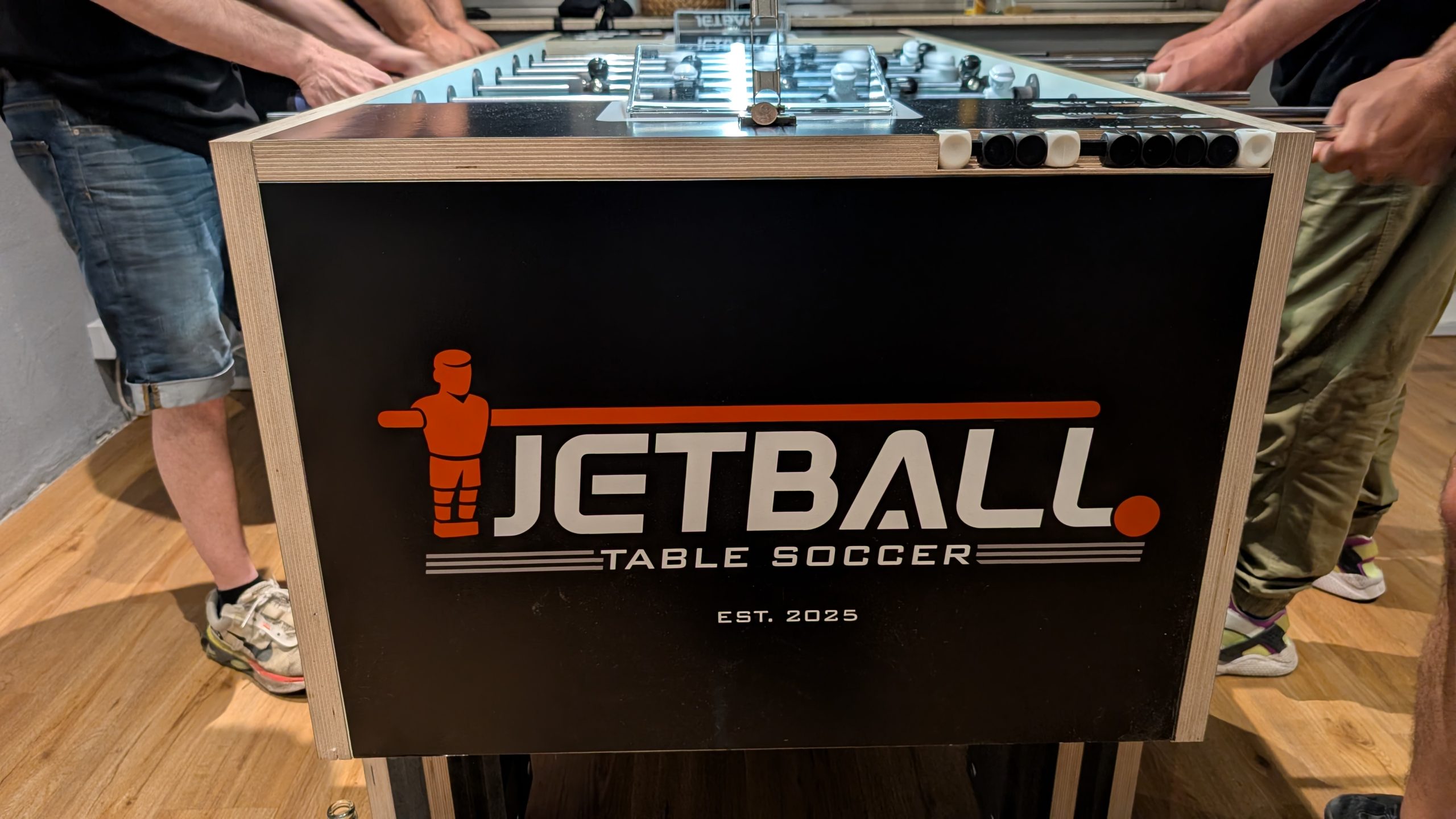 Der “Jetball” Prototyp in den Räumen der KGB
